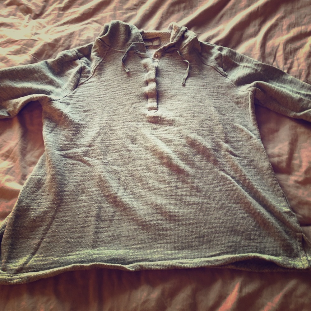 Chico’s grey hoodie. Free Beauty gift!